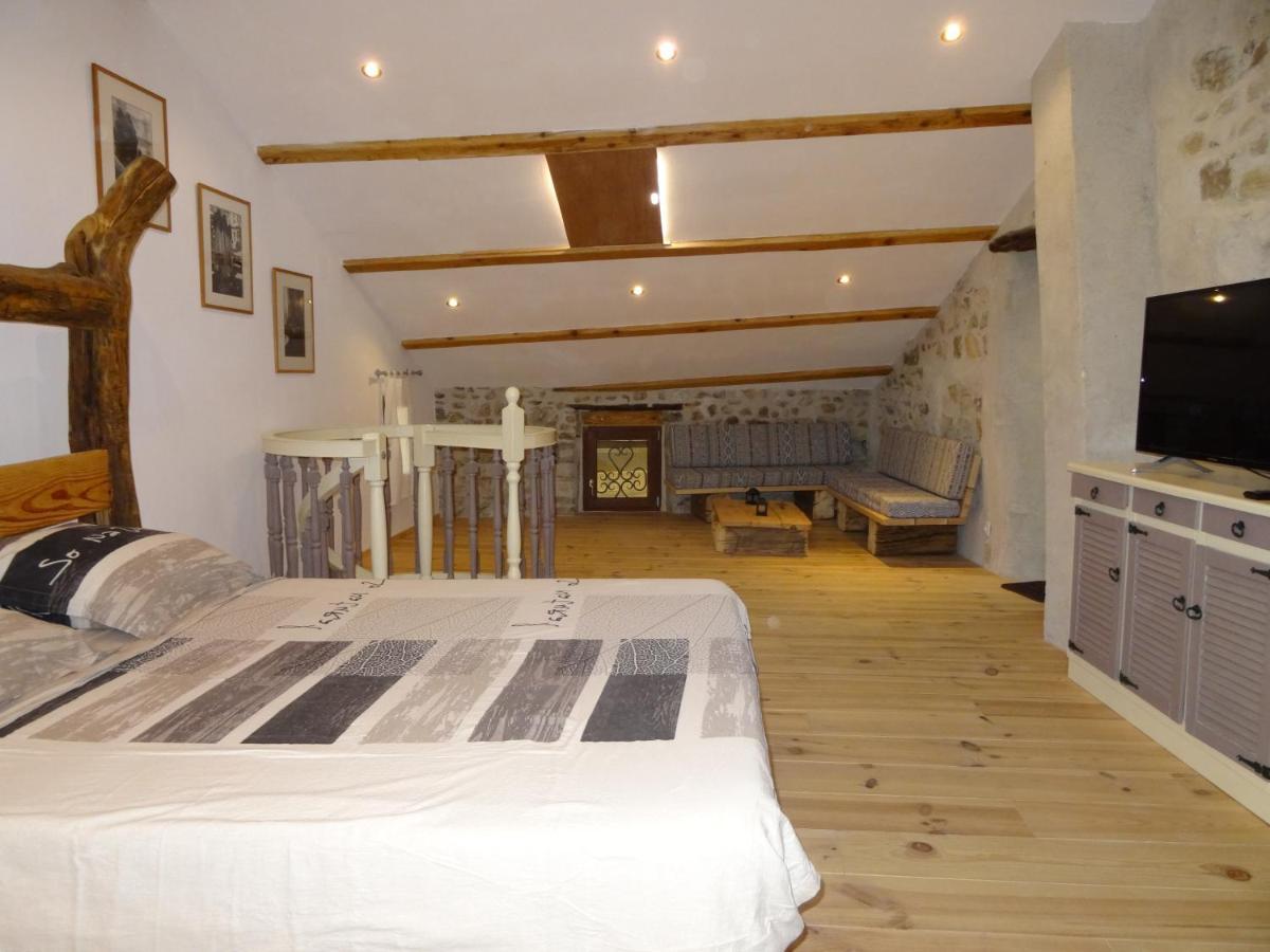 Le Mas Du Galibot Chambre Cambalotte Saint-Florent-sur-Auzonnet Buitenkant foto